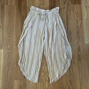 American Rag Cream Textured Pants